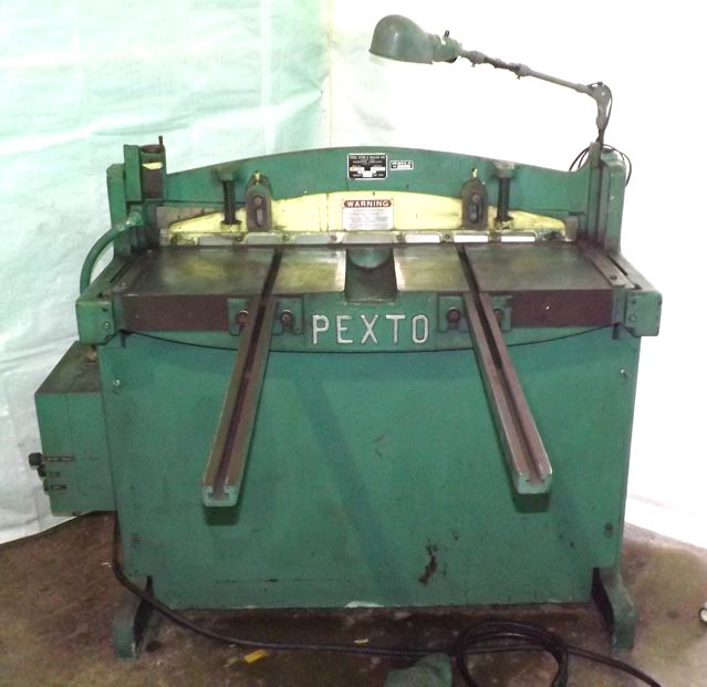 16 GA. x 3' PEXTO ... SHEET METAL SHEAR